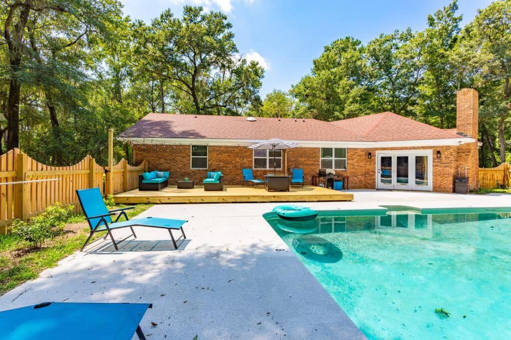 Golden Isles Lrge Home- Huge Pool, Hot Tub, Game Rm Brunswick Dış mekan fotoğraf